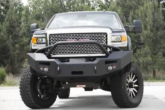 2015-2017 GMC Heavy Duty Winch Bumper w/ Pre-Runner Grill Guard