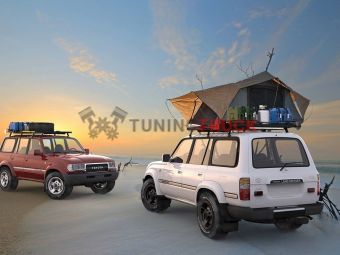 Багажник (1/2) Slimline II на крышу Toyota Land Cruiser 80 - от Front Runner