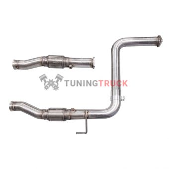 Приёмные трубы для выпускного коллектора с катализатором ø 3''