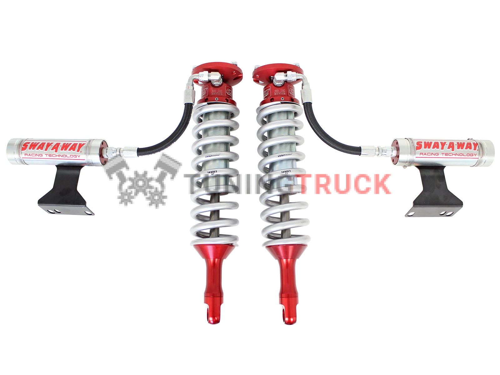 Стойки передние в сборе для Toyota Tacoma 05-16 корпус 2.5",  с резервуаром