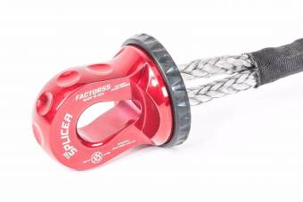 Коуш для синтетического троса 3/8-1/2" - красный