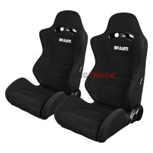 Спортивные сиденья анатомические серии S8 Series V2 Sport Seats - Black Cloth