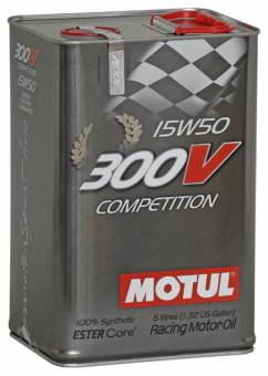 5 л MOTUL 300V COMPETITION произведено по технологии ESTER Core®