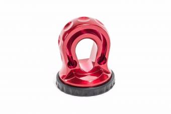 Коуш для синтетического троса 3/8-1/2" - красный