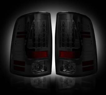 Dodge 13-17 RAM 1500/2500/3500 LED TAIL LIGHTS (Replaces Factory OEM LED Tail Lights ONLY) - Smoked Lens