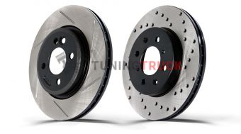 Усиленная тормозная система с красными суппортами для Cadillac Escalade  