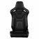 Спортивные сиденья анатомические серии Elite-X Series Sport Seats - Black Leatherette (Purple Stitching)