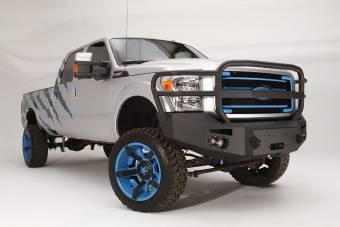 2011-2016 Ford Super Duty F250 - F350 Winch Bumper w/ Full Grill Guard