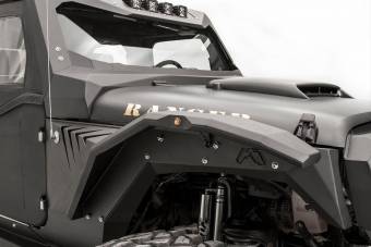 Накладка переднего крыла Jeep JK 2007-2017 (с жабрами)