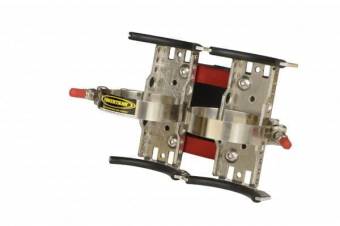 Кронштейн для двух баллонов (чёрный хомут)