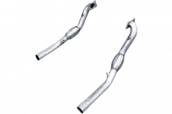 Комплект Down Pipes 2-1/2"×2-1/2'' с катализаторами для Camaro V8 6th Gen, 2016+
