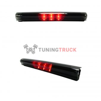 Ford 97-03 F150 & F250LD Light-Duty & Ford 00-04 Excursion - Red LED 3rd Brake Light Kit w/ White LED Cargo Lights - Smoked Lens