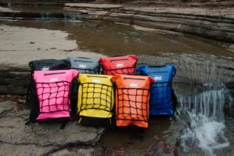 Мешок непромокаемый | Герморюкзак 25 литров. Цвет розовый