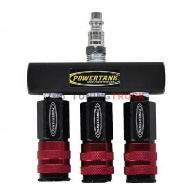 Воздушный шланг с переходником и тремя муфтами