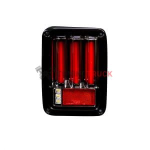 Jeep 07-17 JK Wrangler OLED Bar-Style LED Taillights - Smoked Lens