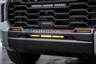 Янтарная LED-балка SS18 с кронштейнами для Toyota Tundra 2022-2023