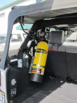 Опускающийся кронштейн для монтажа на JEEP WRANGLER JKU, черный