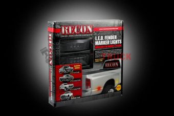 Маркер задних крыльев для Dodge Ram 94-01 - Smoked Lens w/ Black Trim