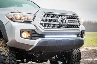 Однорядная LED балка 30'' серии Chrome CREE для бампера TOYOTA Tacoma 4WD 2016