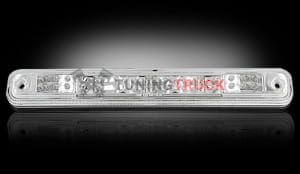 GMC & Chevy 94-98 CK Sierra & Silverado (Fits Reg & Crew Cab Only) - Red LED 3rd Brake Light Kit w/ White LED Cargo Lights - Clear Lens