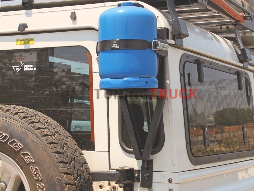 Land Rover Defender 90/110 Single Gas Bottle Bracket - by Front Runner