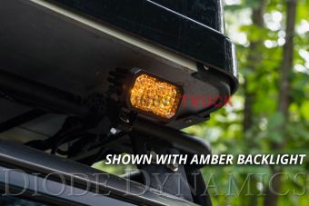 Комплект LED-фар SS2 Pro с синей подсветкой, дальний свет