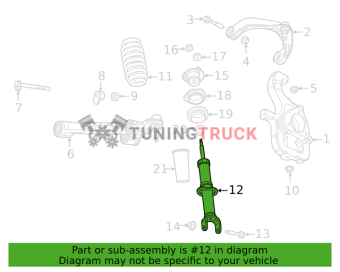 68404036AD Амортизатор передний для RAM 2019-22