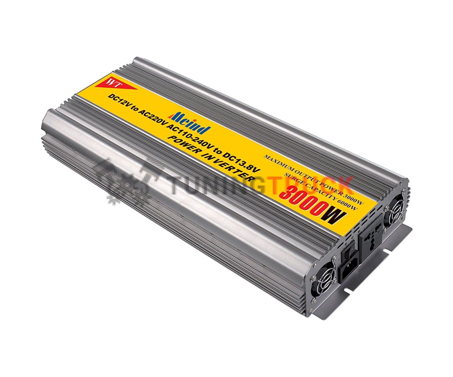 Инвертер мощностью 3000W с DC 12V в AC 220 Volt 230V