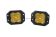 Противотуманные желтые врезные LED-модули SS3 Sport SAE с янтарной подсветкой