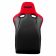 Красные спортивные сиденья анатомические серии Venom-R Fixed Back Bucket Seat 