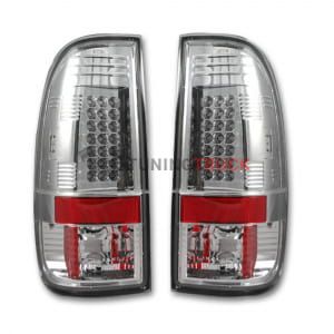 Ford Superduty F250HD/350/450/550 08-16 LED TAIL LIGHTS - Clear Lens