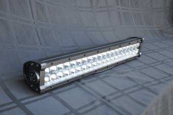 20" Light Bar 120W Flood/Spot 3W LED Chrome