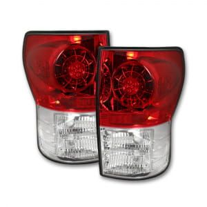 Toyota Tundra 07-13 LED Taillights - Red Lens