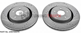 Диски тормозные для установки на переднюю ось