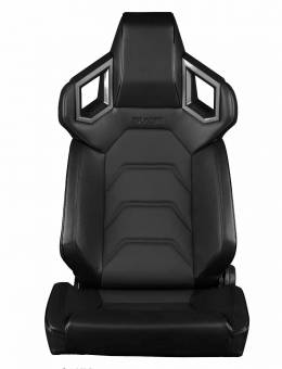Спортивные сиденья серии Alpha-X, черная строчка/низкая базовая версия