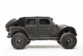 Крылья задние узкие для JEEP JK 2007-2017 4 двери