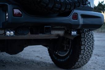 Комплект задних огней с проводкой и тумблером для Jeep Wrangler JL