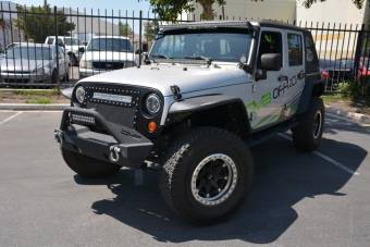 Mesh LED Grill Black For Jeep Wrangler 2007-2017 (no light)