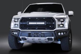 Решетка радиатора со светодиодной балкой для Ford Raptor 2017-18