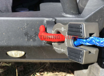 Плоский складной коуш - красный