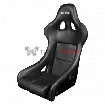 Спортивные сиденья анатомические серии FIA Approved Falcon Fixed Back Racing Seat - Black Leatherette