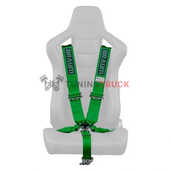 Ремень 5-ти точечный 3" SFI Approved Racing Harness - Green