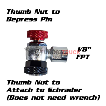 Клапан высокого давления с внутренней резьбой 1/8 NPT 