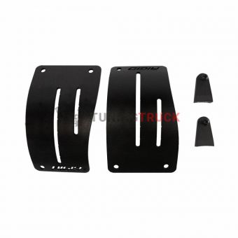 Крепление 2-х фар на обтекатель перед лобовым стеклом для Jeep Wrangler JL  