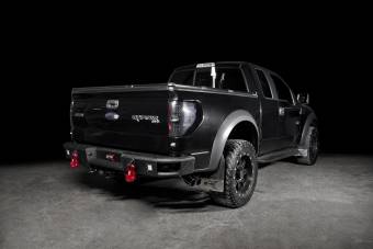 Задний силовой бампер BMS ALFA для Ford F-150 Raptor 2009-14, полимерное покрытие