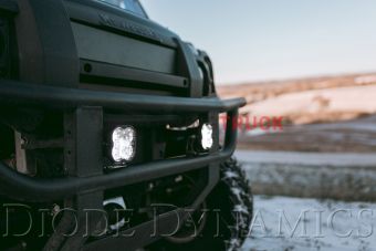 Противотуманная LED-фара SS3 Sport SAE с янтарной подсветкой