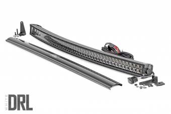 Двухрядная LED балка 50'' серии Black с ДХО