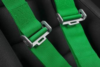 Ремень 5-ти точечный 3" SFI Approved Racing Harness - Green