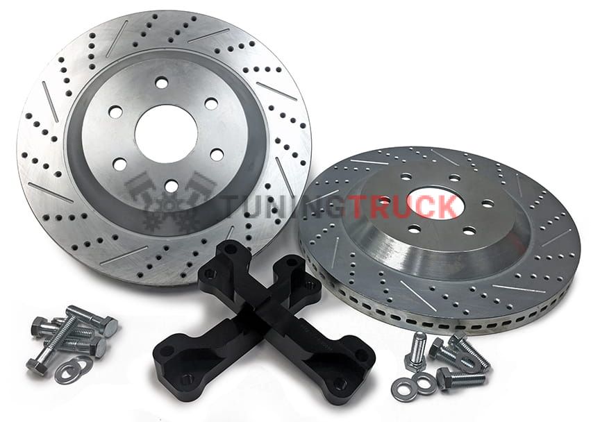 Комплект апгрейда тормозов передней оси EradiSpeed1 для Chevrolet Tahoe / Cadillac Escalade