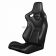 Спортивные сиденья анатомические серии Elite-X Series Fixed Back Sport Seat - Black Leatherette (Black Stitching)
